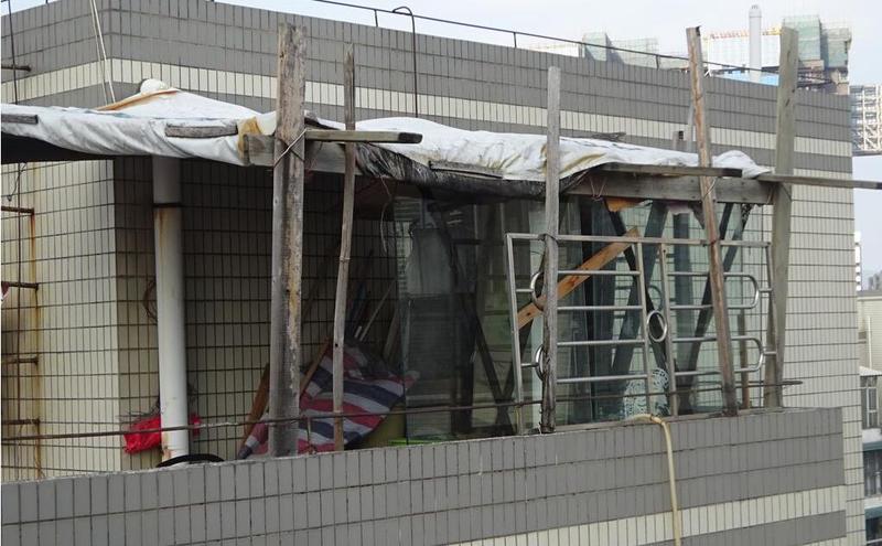 網民舉報科苑花園違建隱患,粵海街道迅速處理獲贊許